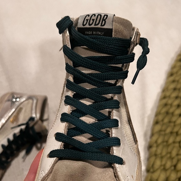 Golden Goose sneakers - WORN 2x / fits a size 7.5 - Picture 2 of 4